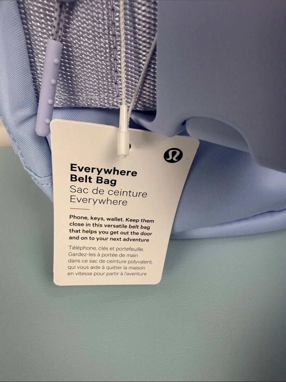 lululemon Everywhere belt bag pastel blue Pouch PSLB